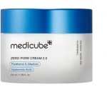 Medicube Zero Pore Cream 2.0 50ml pore minimizing moisturizer, lightweight formula helps reduce pore appearance and refine skin texture, controls oil and hydrates, suitable for oily and combination skin daily skincare use - Medicube