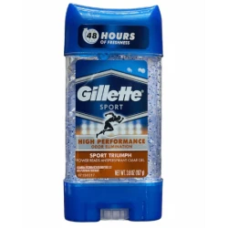Gillette Sport Clear Anti-Perspirant Deodorant Gel for Men, 107g
