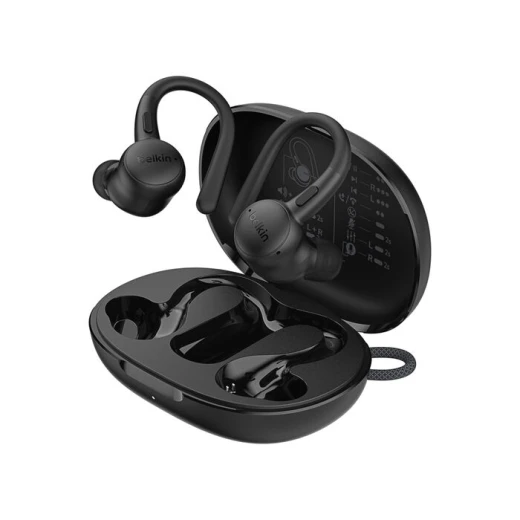 سماعات أذن لاسلكية حقيقية Belkin SoundForm ActiveFit، أسود، 36 ساعة تشغيل - بيلكين - Image 6