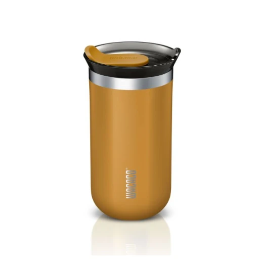 Wacaco Octaroma Vacuum Insulated Mug 300ML Yellow, Leak Proof Travel Tumbler Wacaco Octaroma Vacuum Insulated Mug 300ML Yellow, Leak Proof Travel Tumbler