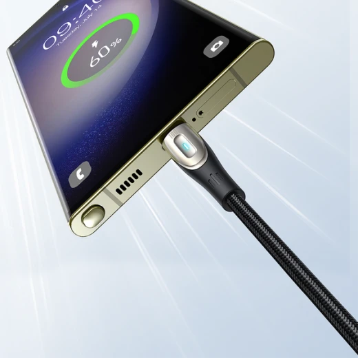 كيبل شحن جوي روم ستار لايت SA27 CC5 USB C إلى USB C بقوة 100 واط بطول 1.2 متر أسود - جوي روم - Image 3