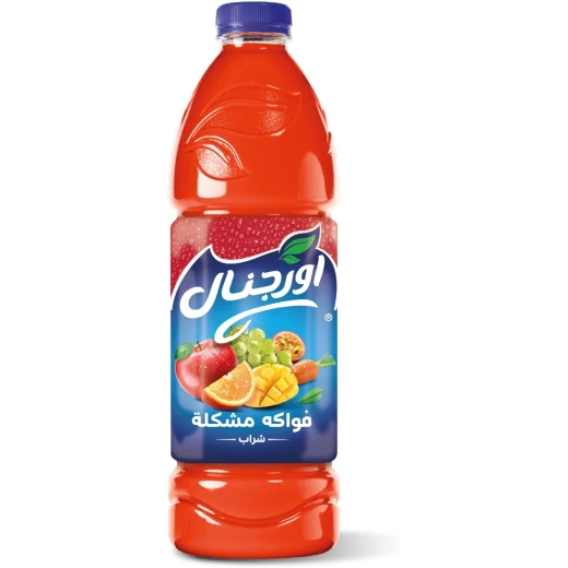 مشروب عصير فواكه مشكلة اورجينال 1.4 لتر عبوة بلاستيكية بطعم الفواكه المنعش واللذيذ مناسب للتقديم مع الوجبات والمناسبات مشروب عصير فواكه مشكلة اورجينال 1.4 لتر عبوة بلاستيكية بطعم الفواكه المنعش واللذيذ مناسب للتقديم مع الوجبات والمناسبات