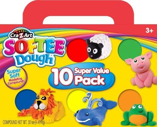Cra-Z-Art Softee Dough, 10 Pack Cra-Z-Art Softee Dough, 10 Pack