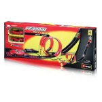 Ferrari Race and Play Dual Loop باللون الأحمر - بوراجو