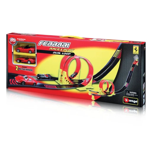 Ferrari Race and Play Dual Loop باللون الأحمر Ferrari Race and Play Dual Loop باللون الأحمر