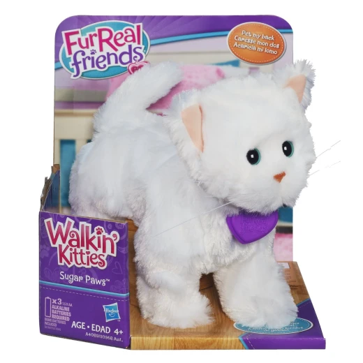 FurReal Walkin' Kitties - Sugar Paws Soft Toy - هاسبرو - Image 2