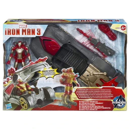 Iron Man 3 Marvel Iron Assemblers Battle Vehicle - هاسبرو - Image 2