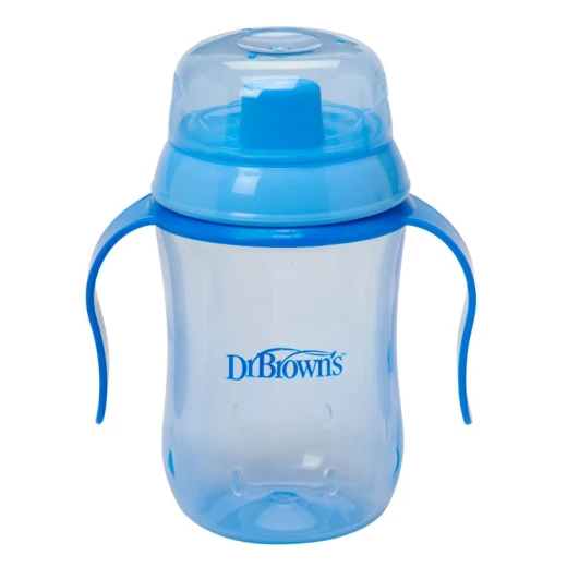 Dr. Brown's Soft Spout Transition Cup 6m+ - Blue Dr. Brown's Soft Spout Transition Cup 6m+ - Blue