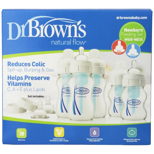 Dr. Brown's Newborn Feeding Set Wide Dr. Brown's Newborn Feeding Set Wide