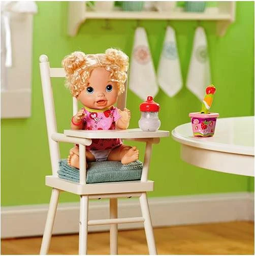 Baby Alive - Baby All Gone - Feed with Milk Yoghurt Spoon Included - هاسبرو - Image 2