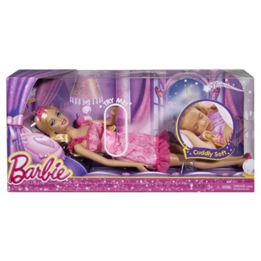 BARBIE Bedtime Princess First Soft Barbie doll - باربي - Image 4